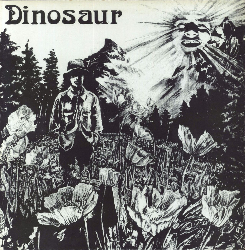 Dinosaur Jr Dinosaur - Red label US vinyl LP album (LP record) HMS015