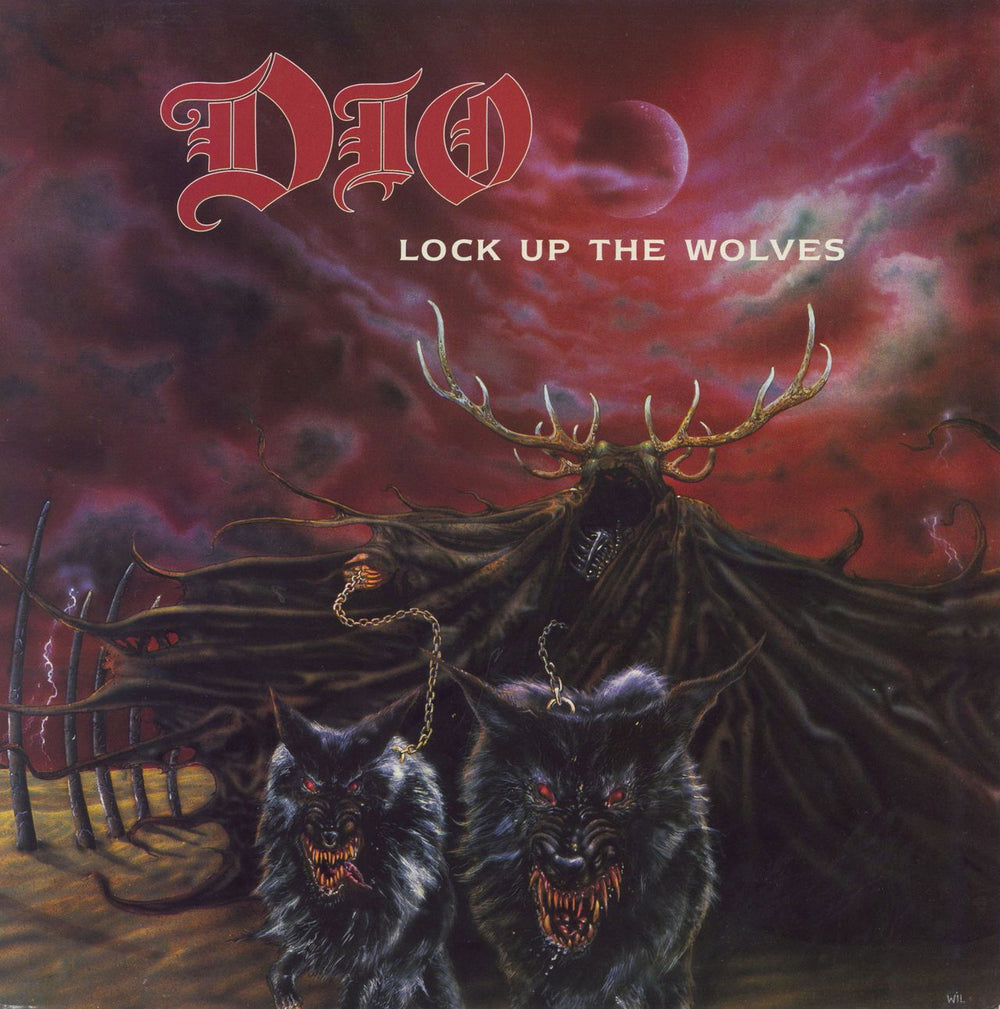 Dio Lock Up The Wolves UK vinyl LP album (LP record) 846033-1