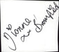 Dionne Bromfield Autograph UK memorabilia AUTOGRAPH