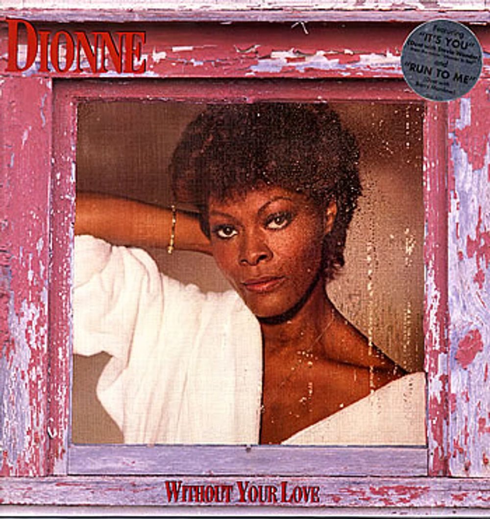 Dionne Warwick Without Your Love German vinyl LP album (LP record) 206571