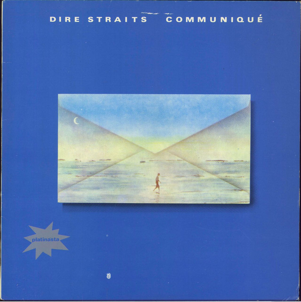 Dire Straits Communique - Platinasta Hype Flash Yugoslavian vinyl LP album (LP record) LP-5964