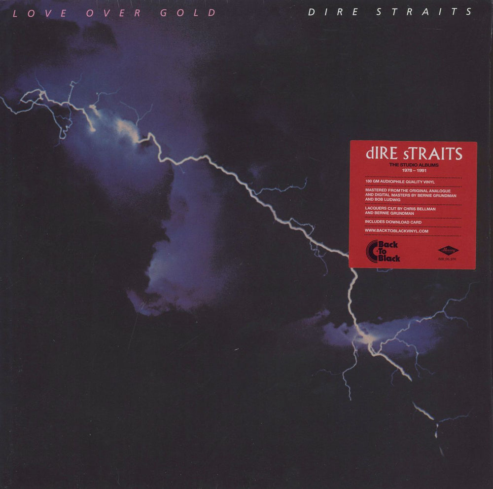 Dire Straits Love Over Gold - 180g UK vinyl LP album (LP record) 3752906