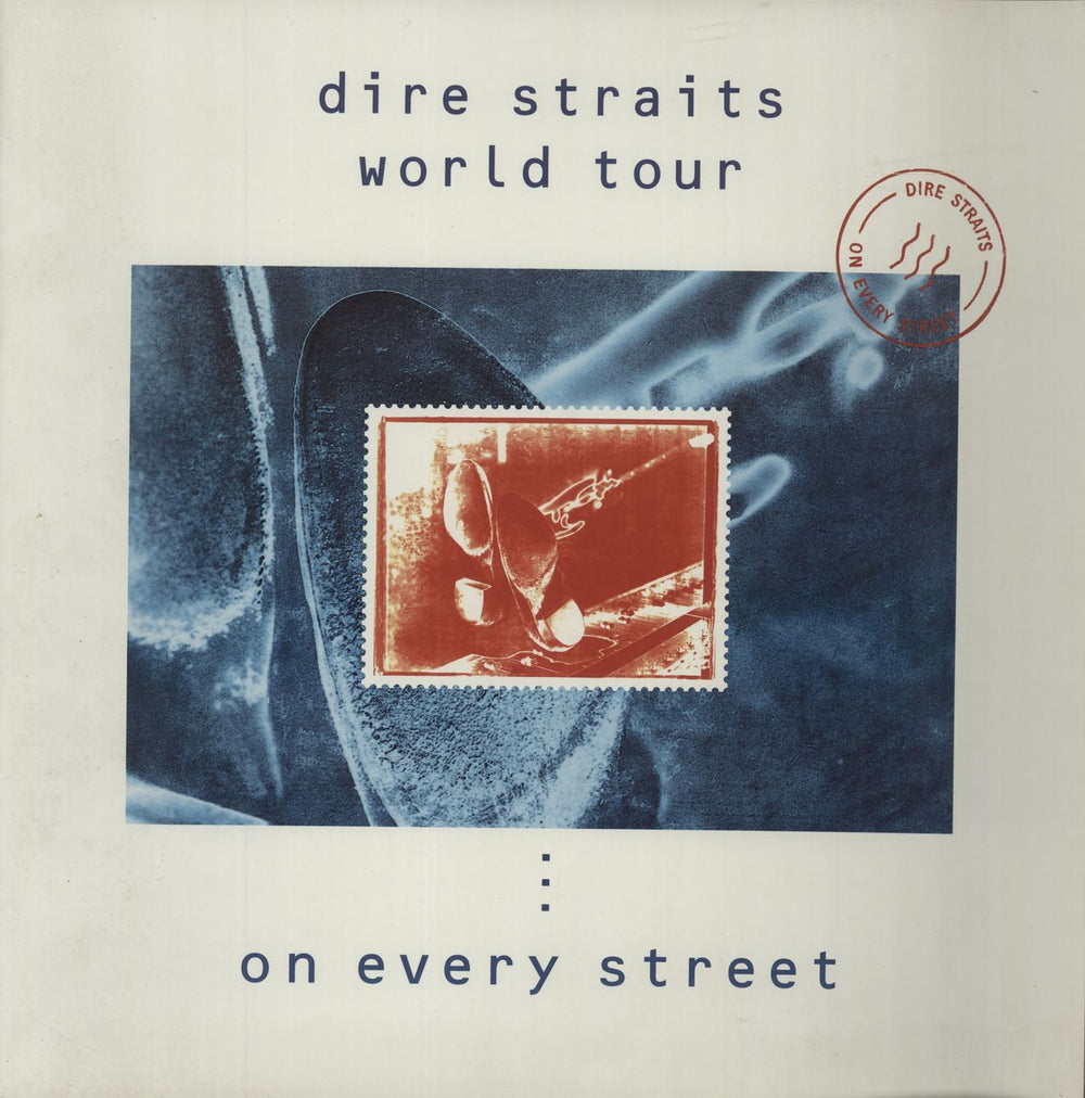 Dire Straits World Tour - On Every Street + Ticket Stub UK tour programme TOUR PROGRAMME