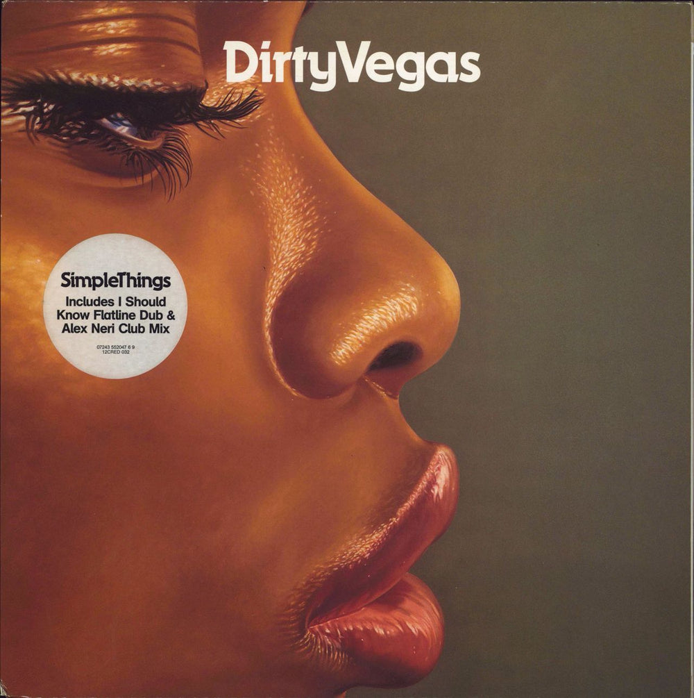 Dirty Vegas Simple Things UK 12" vinyl single (12 inch record / Maxi-single) 12CRED032