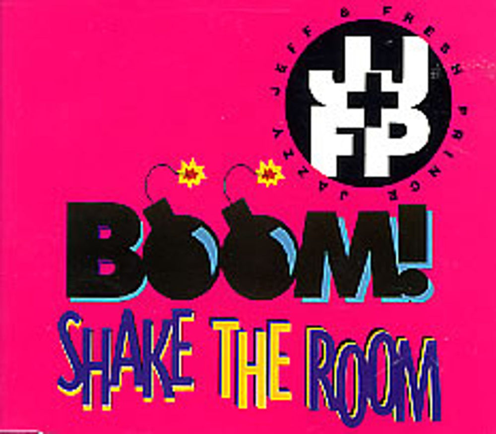DJ Jazzy Jeff & The Fresh Prince Boom! Shake The Room UK CD single (CD5 / 5") JIVERCD335