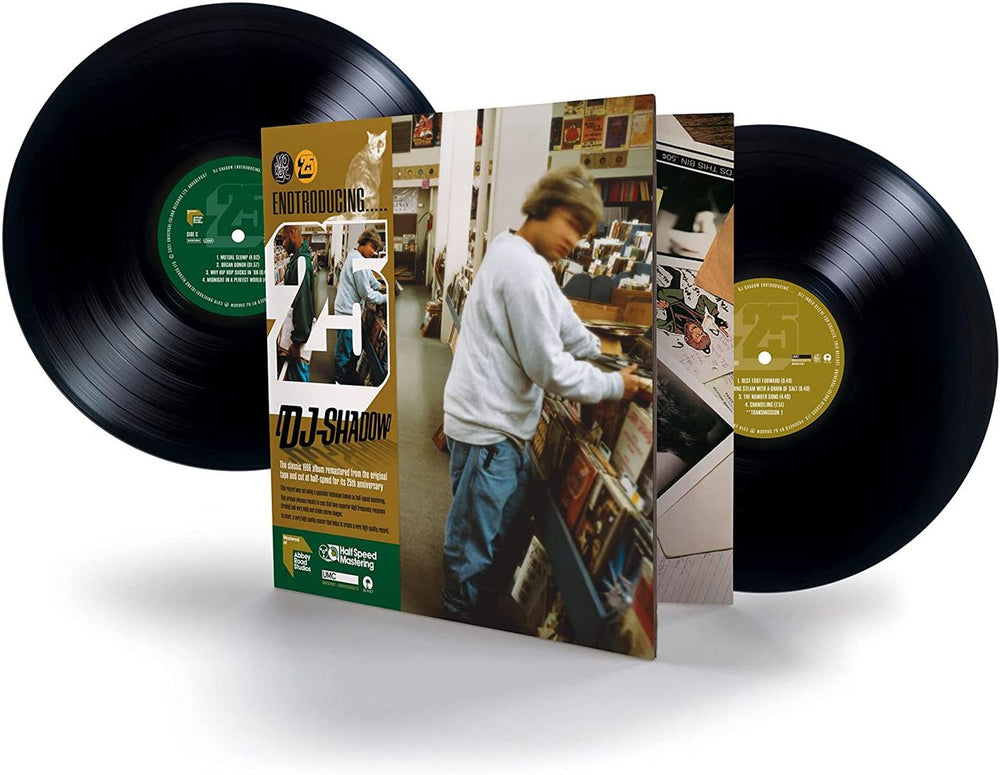 DJ Shadow Endtroducing..... - 25th Anniversary Half Speed Master Edition - Sealed UK 2-LP vinyl record set (Double LP Album) ARHSDLP007