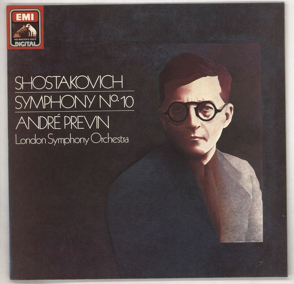 Dmitri Shostakovich Symphony No. 10 UK vinyl LP album (LP record) ASD4405