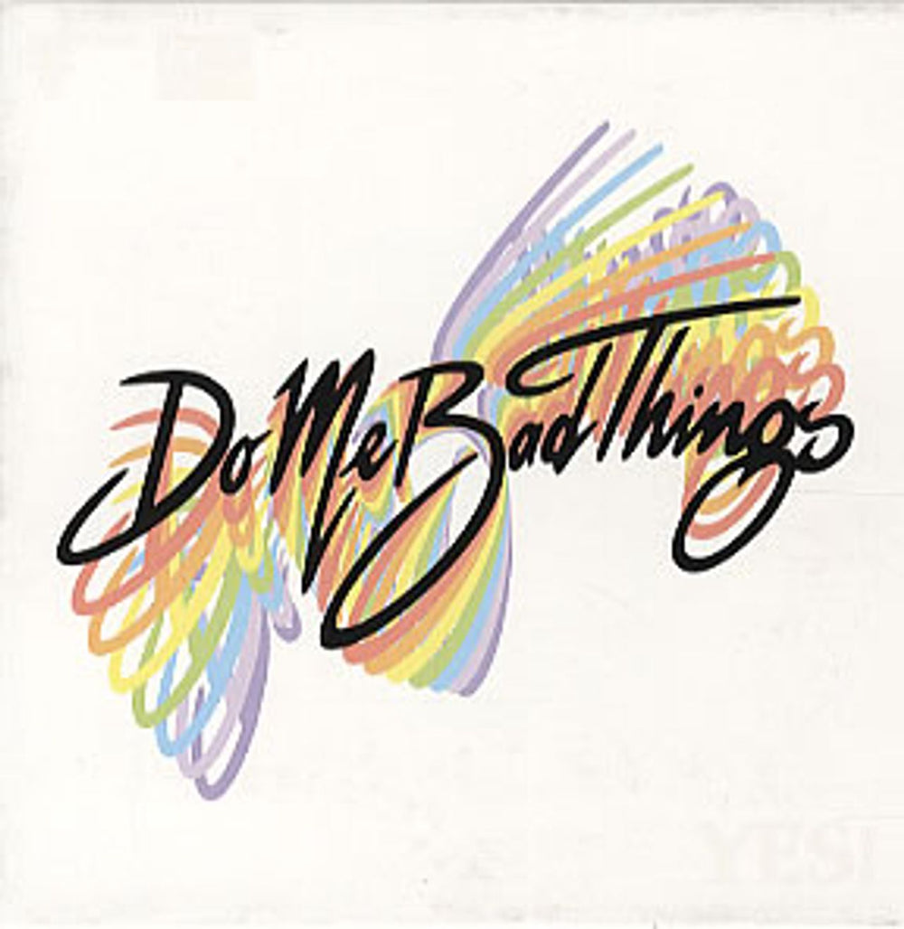 Do Me Bad Things Yes! UK Promo CD album (CDLP) SAM01013