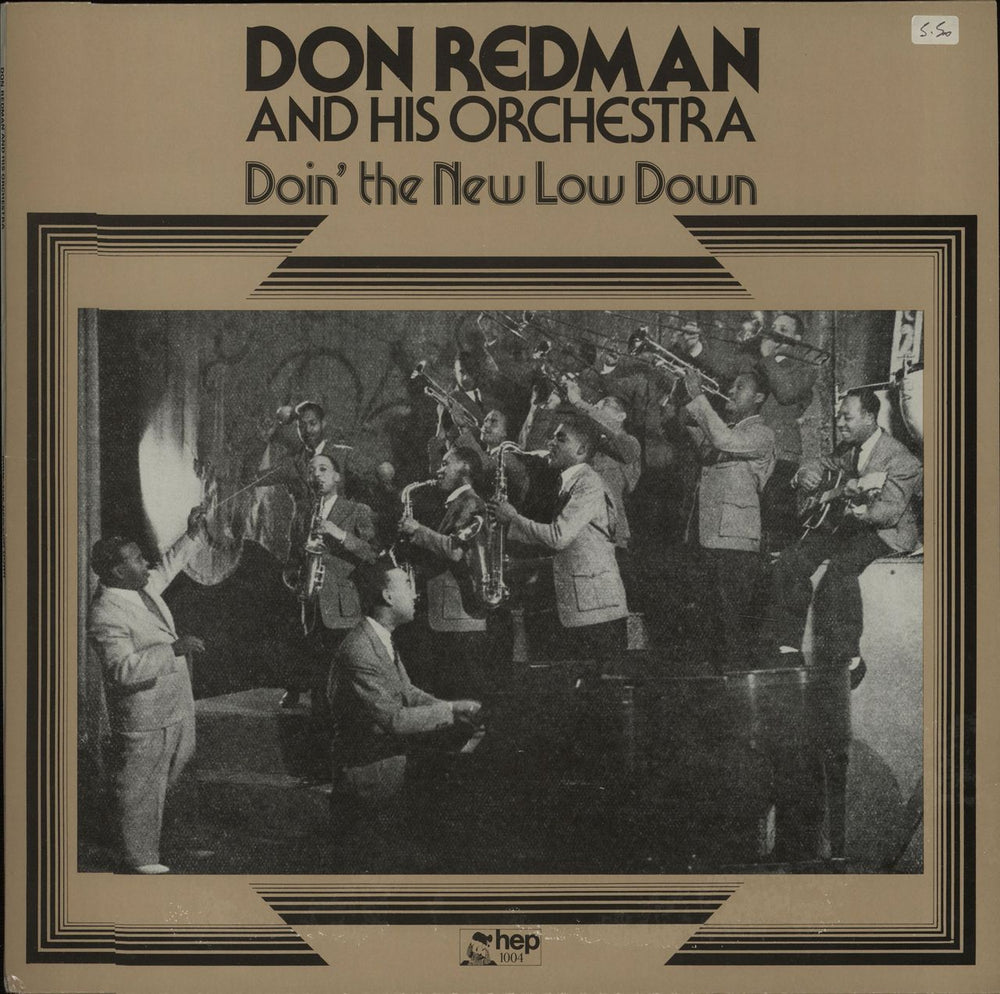 Don Redman Doin' The New Low Down UK vinyl LP album (LP record) HEP1004