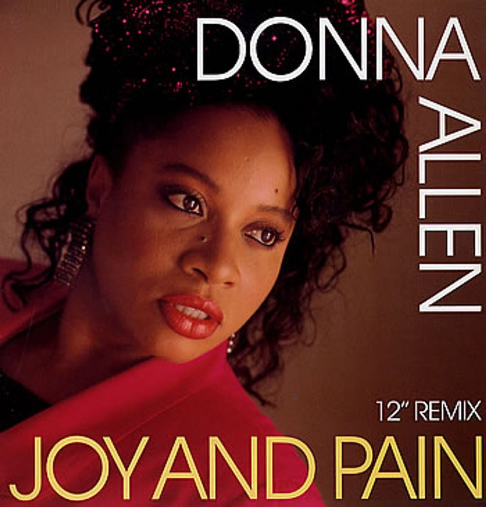 Donna Allen Joy And Pain German 12" vinyl single (12 inch record / Maxi-single) BCM257X