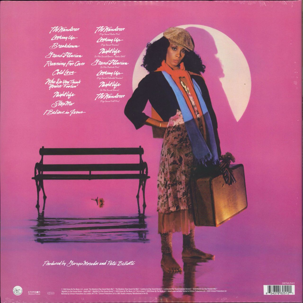 Donna Summer The Wanderer 180gm Pink  Black Vinyl Sealed UK 2-LP — 