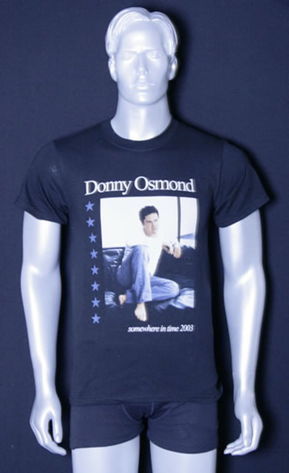 Donny Osmond Somewhere In Time - Tour Programme + T-Shirt UK memorabilia DOSMMSO529588