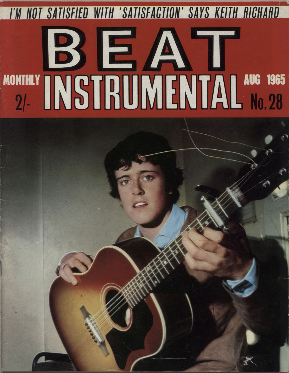 Donovan Beat Instrumental Monthly No.28 UK magazine NO.28