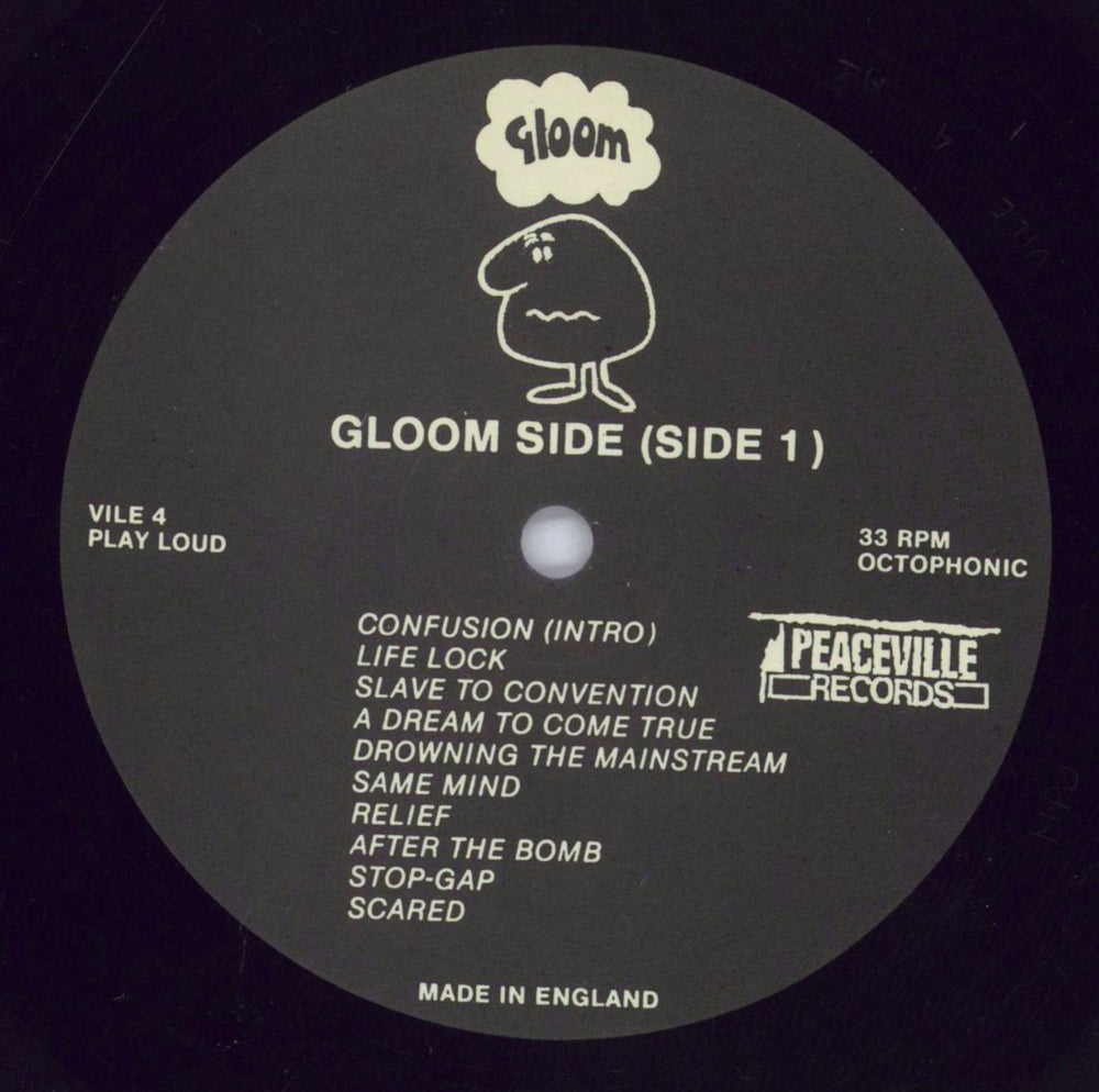 Doom War Crimes [Inhuman Beings] UK vinyl LP album (LP record) E4-LPWA831920