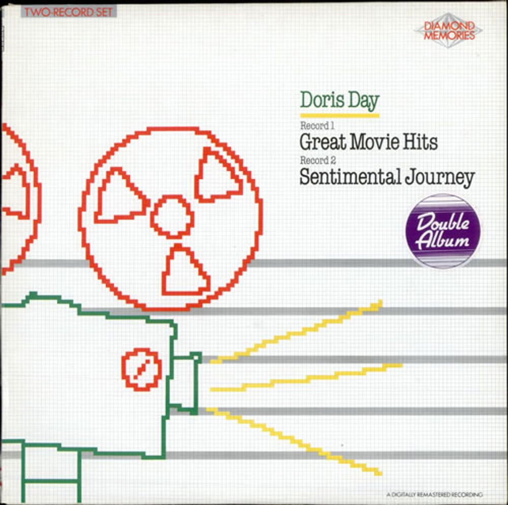 Doris Day Great Movie Hits/Sentimental Journey UK 2-LP vinyl record set (Double LP Album) 22181