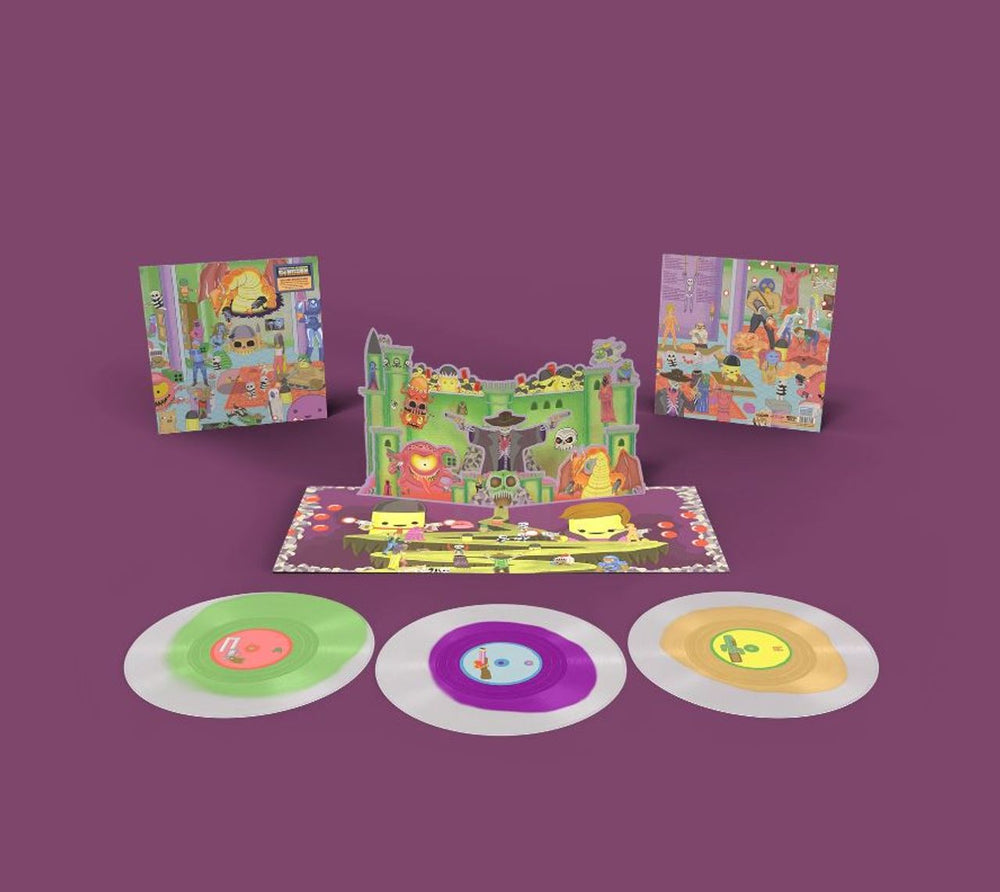 Doseone Enter The Gungeon - Multi-Coloured Vinyl + Pop-Up Sleeve UK 3-LP vinyl record set (Triple LP Album) LMLP128