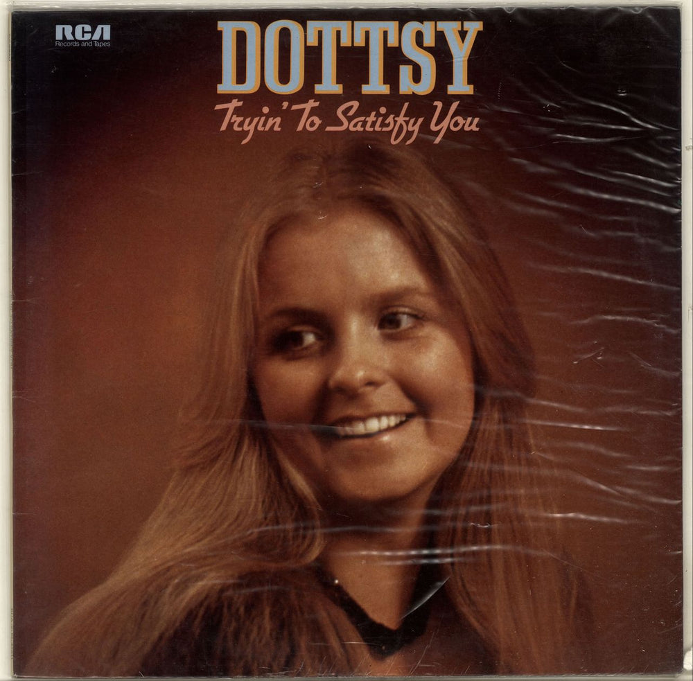 Dottsy Tryin' To Satisfy You UK vinyl LP album (LP record) PL42811