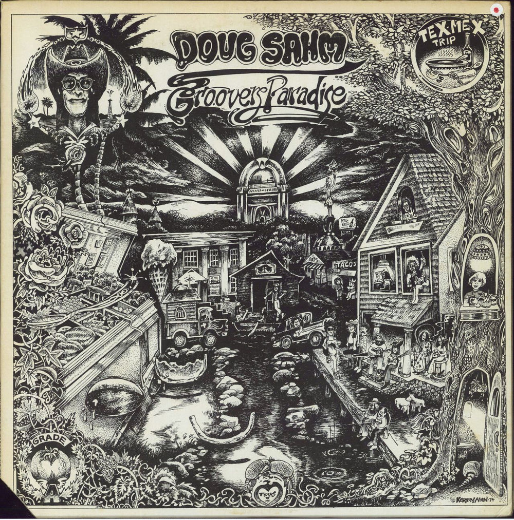 Doug Sahm Groovers Paradise US vinyl LP album (LP record) BS2810