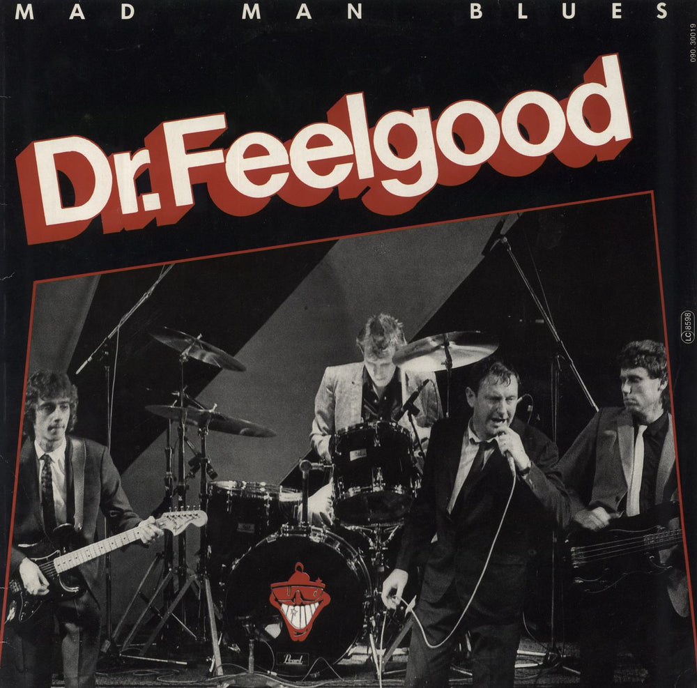 Dr Feelgood Mad Man Blues German vinyl LP album (LP record) 090.30019