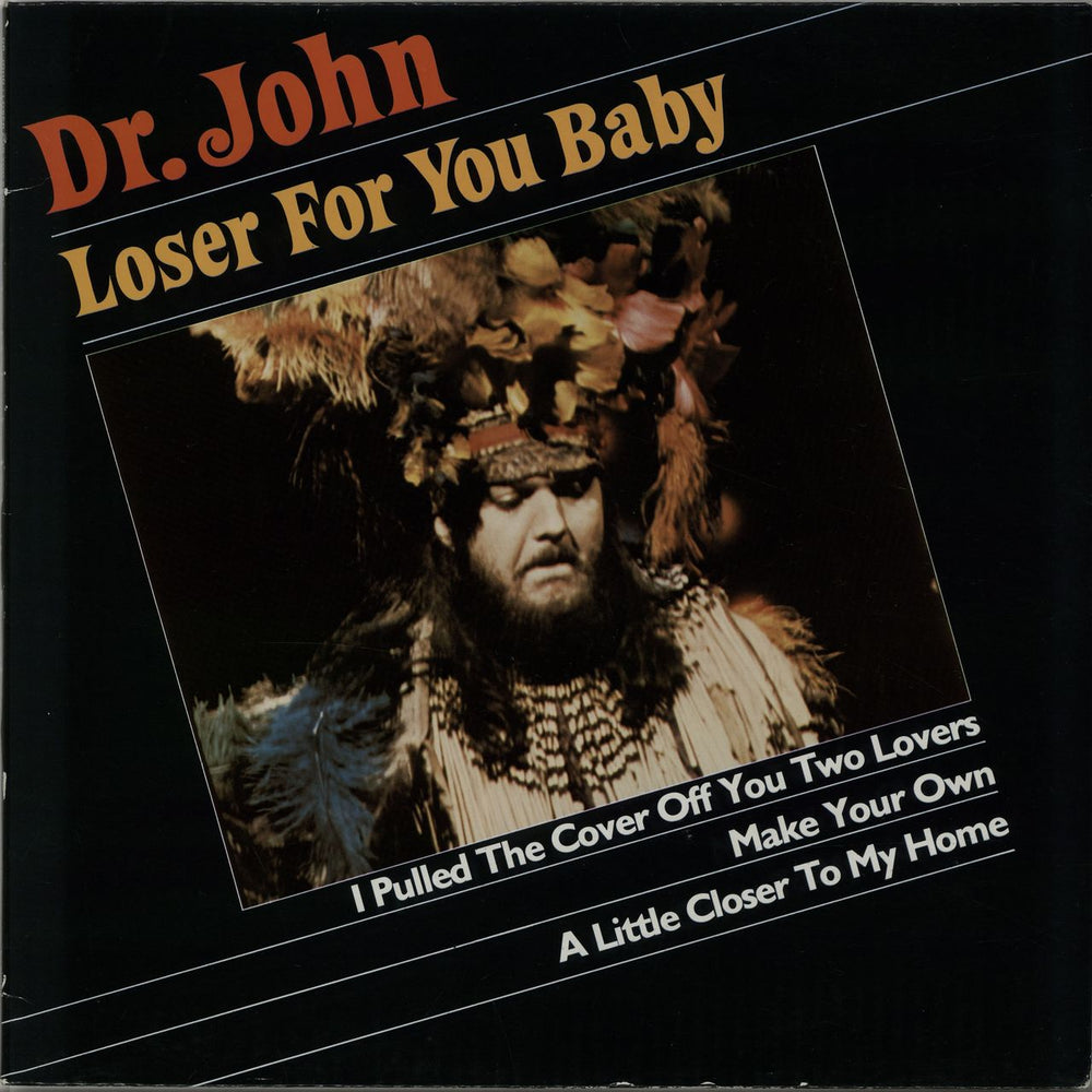 Dr John Loser For You Baby German vinyl LP album (LP record) F/80023