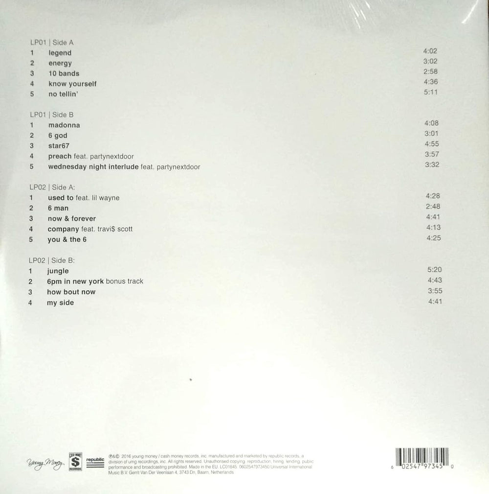 Original Soundtrack Hook Dutch 2-LP vinyl set — RareVinyl.com