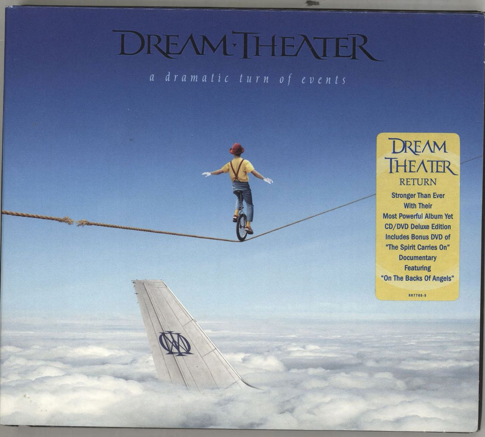 Dream Theater A Dramatic Turn Of Events + DVD UK 2-disc CD/DVD set RR7765-5