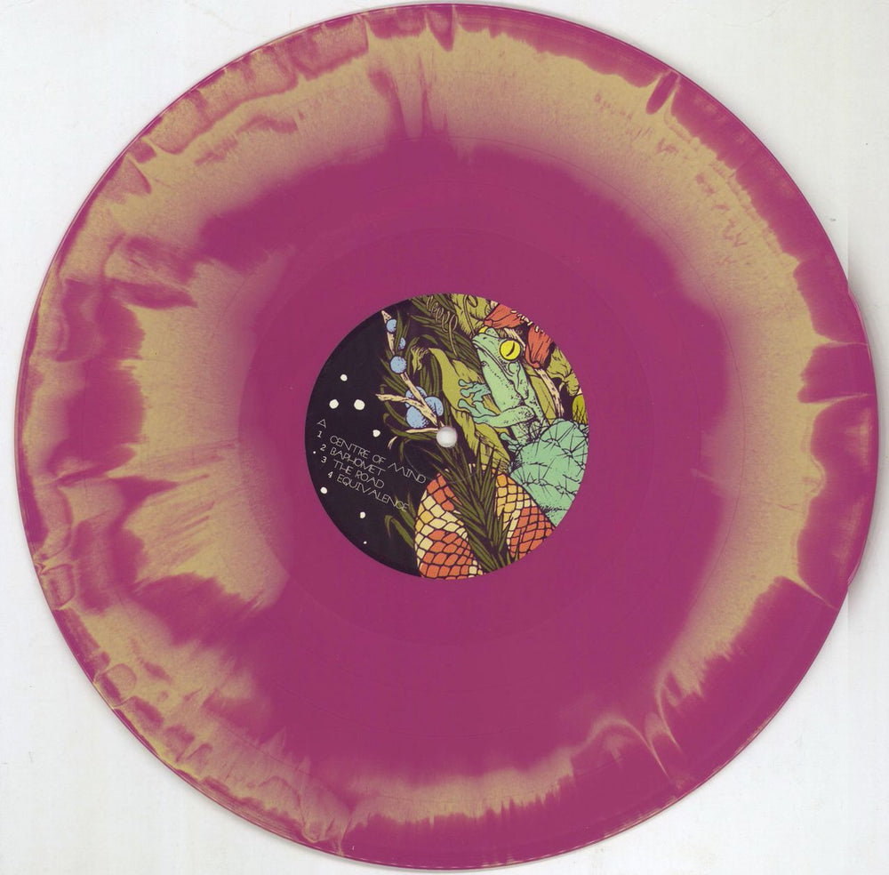 Dreamtime [Psych Rock] Sun - Purple/Yellow swirl vinyl US vinyl LP album (LP record) 3R0LPSU767531