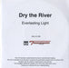 Dry The River Everlasting Light UK Promo CD-R acetate CD-R