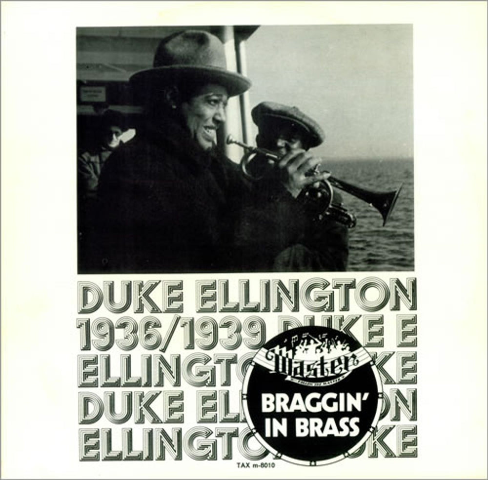 Duke Ellington 1936 - 1939 Braggin' In Brass Swedish vinyl LP album (LP record) M-8010