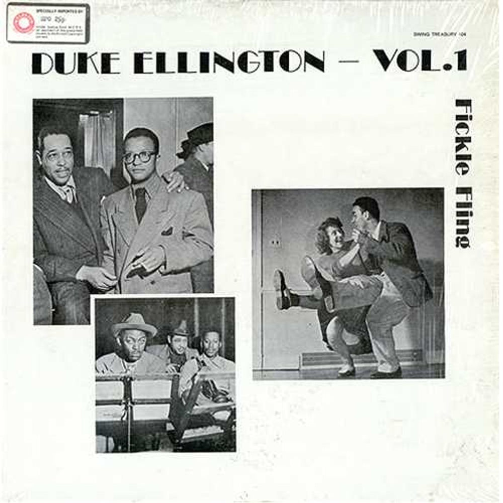 Duke Ellington Fickle Fling US vinyl LP album (LP record) ST104