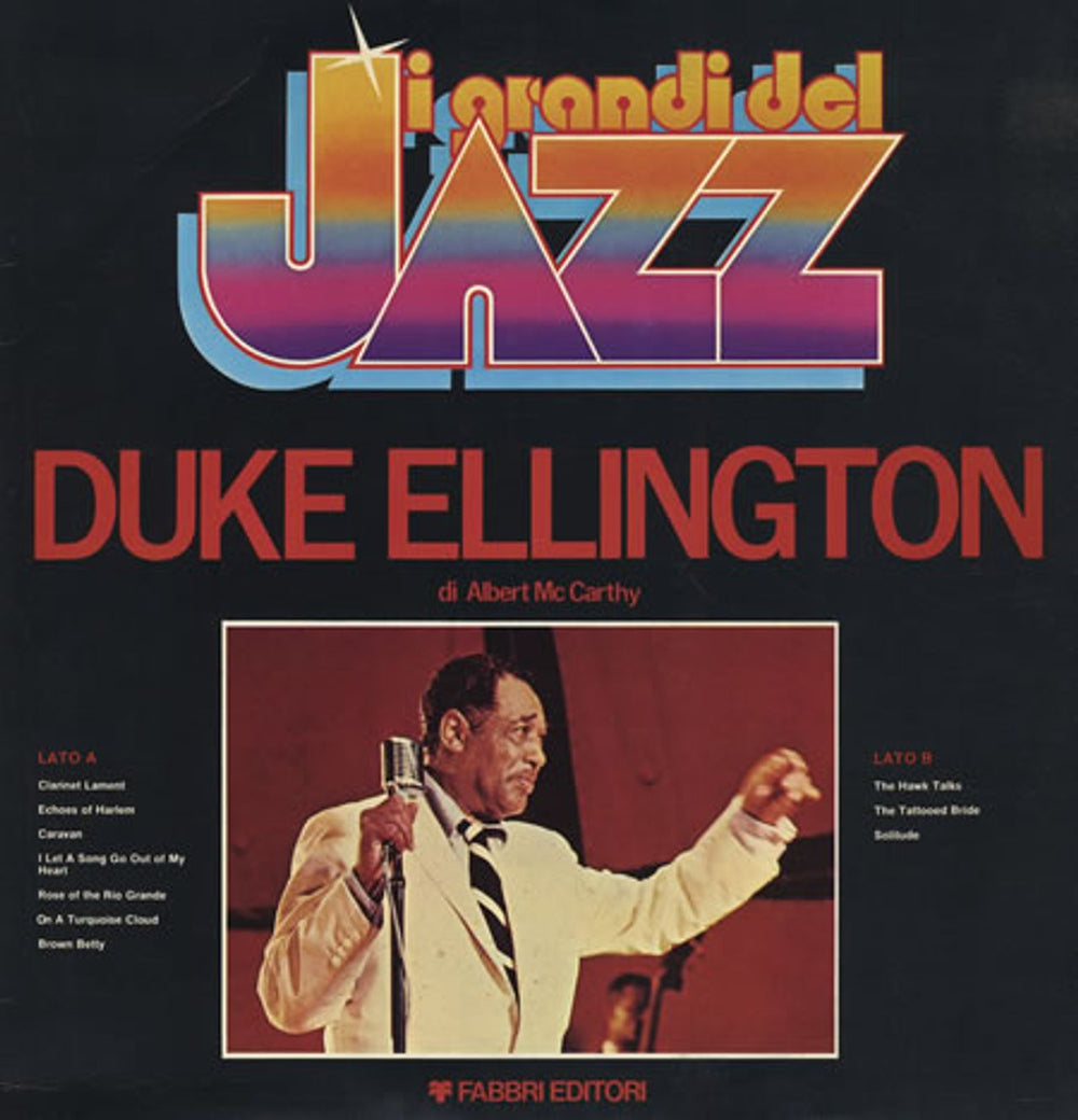 Duke Ellington I Grandi Del Jazz #18 Italian vinyl LP album (LP record) GDJ18