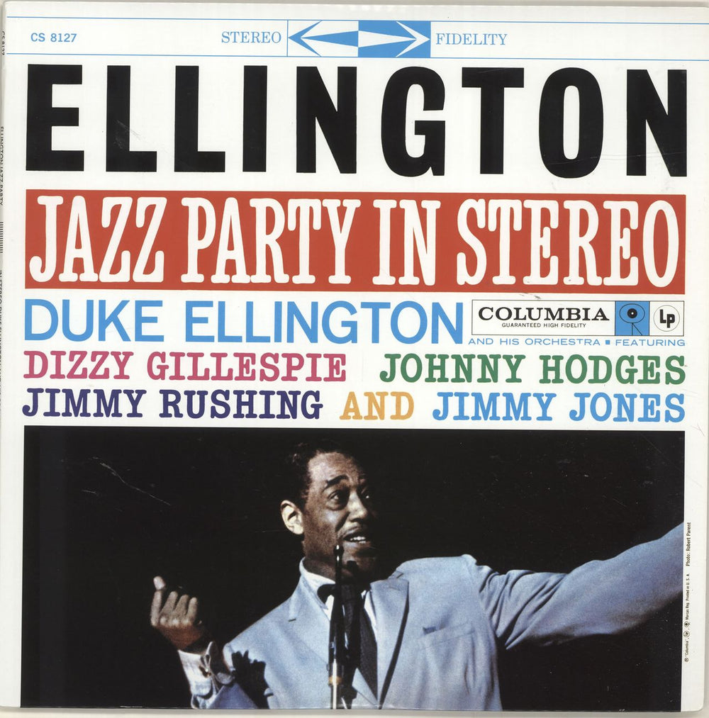 Duke Ellington Jazz Party In Stereo - 180gm US vinyl LP album (LP record) CS8127