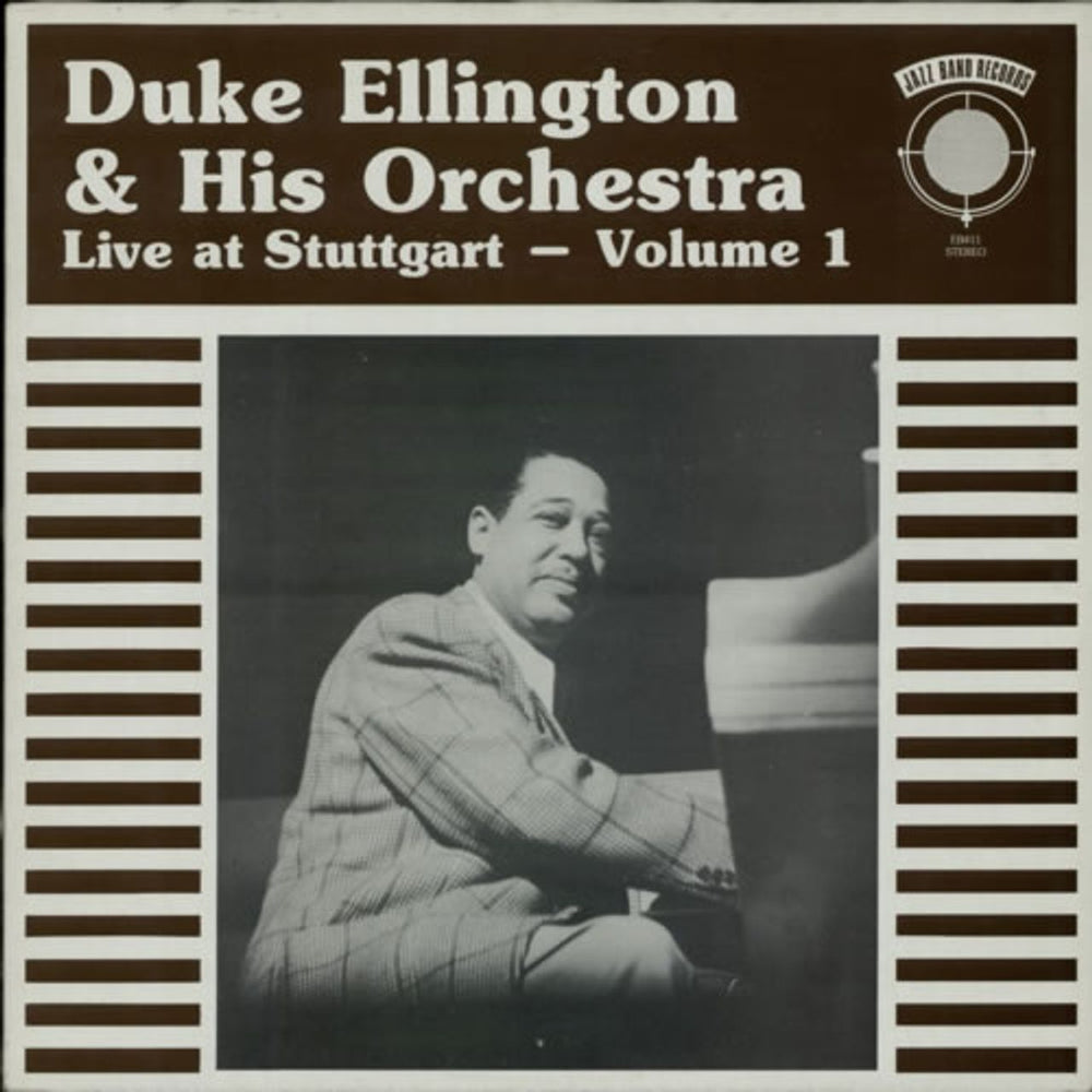 Duke Ellington Live At Stuttgart - Volume 1 French vinyl LP album (LP record) EB411