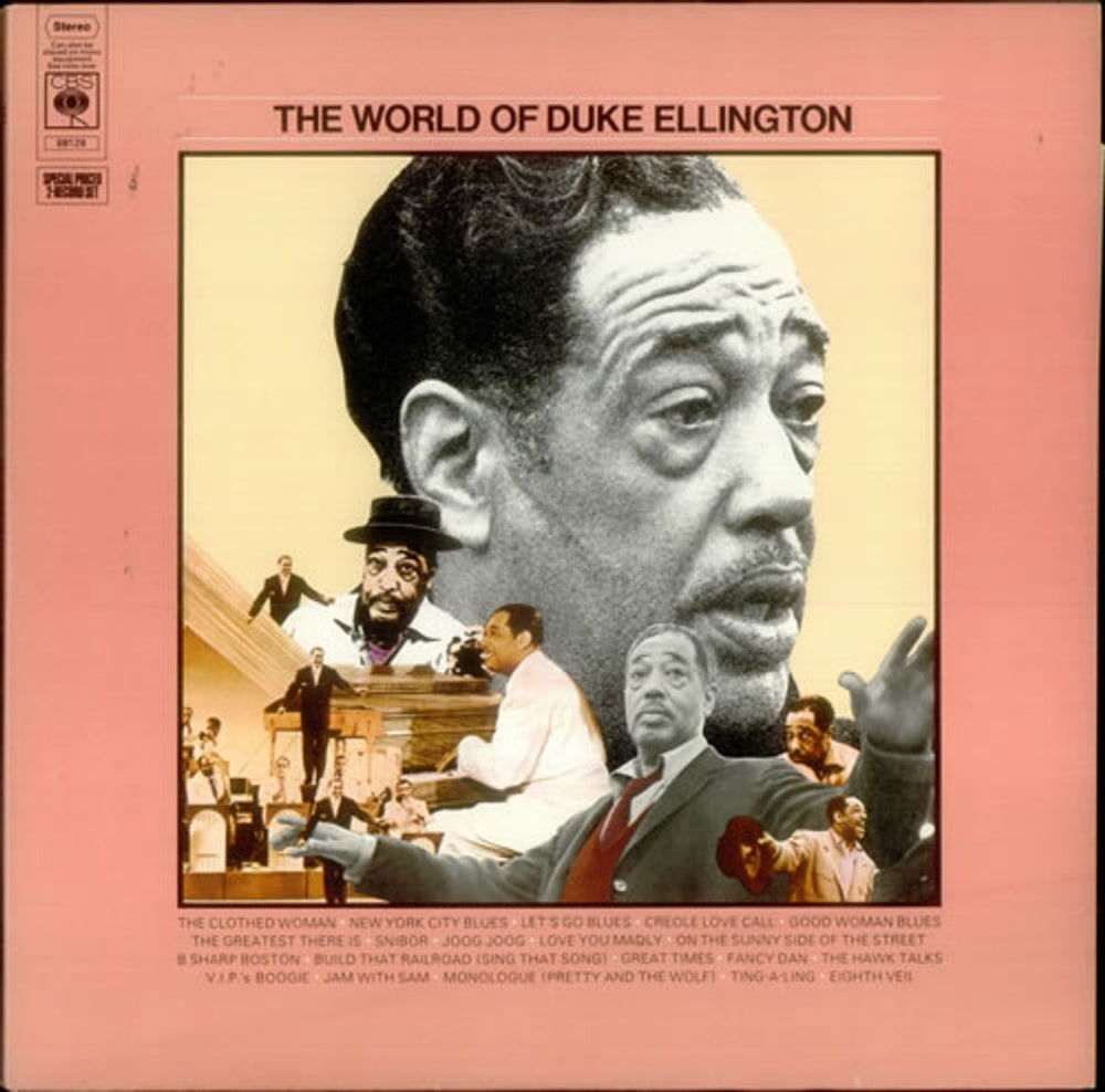 Duke Ellington The World Of Duke Ellington UK 2-LP vinyl record set (Double LP Album) CBS88128