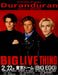 Duran Duran Big Live Thing Tour Flyer Japanese handbill BIGLIVETHINGTOURFLYER