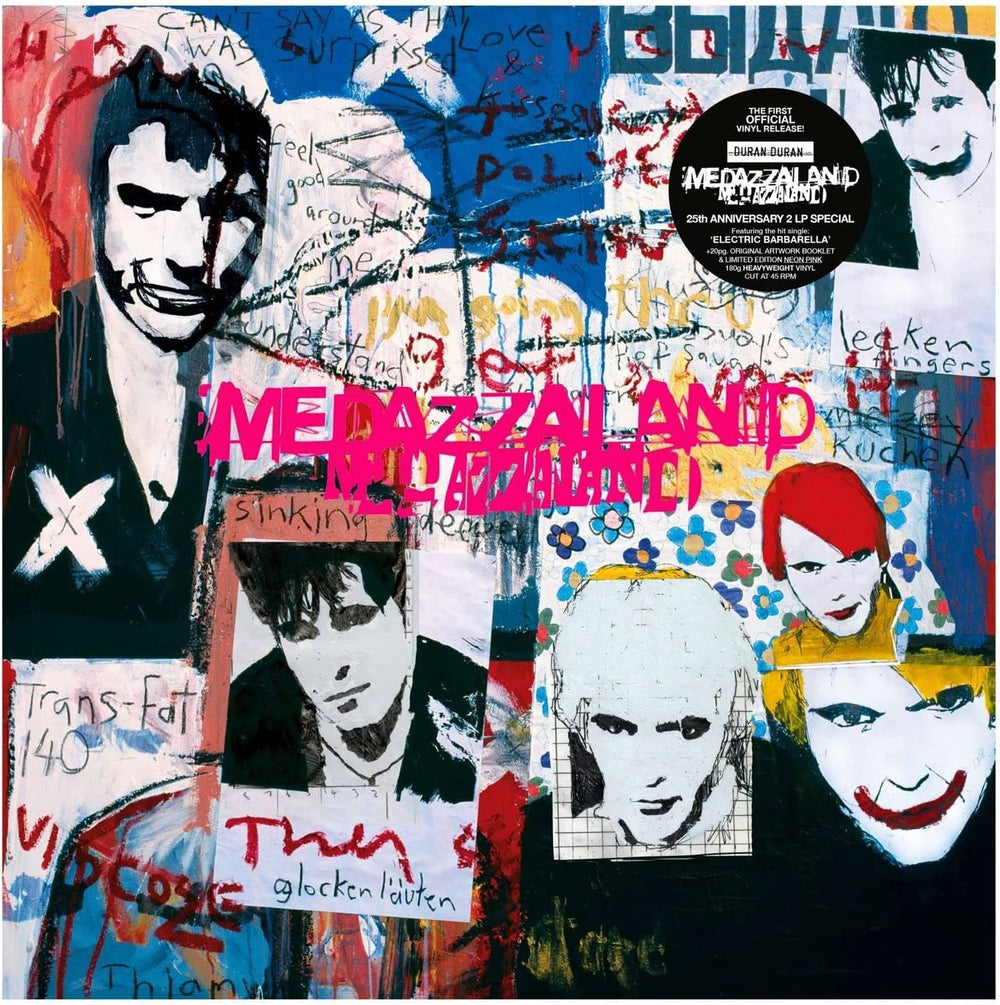 Duran Duran Medazzaland - Neon Pink Vinyl 25th Anniversary Edition - Sealed UK 2-LP vinyl record set (Double LP Album) 538805881