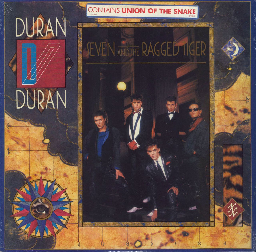 Duran Duran Seven And The Ragged Tiger - Sealed US vinyl LP album (LP record) ST-12310