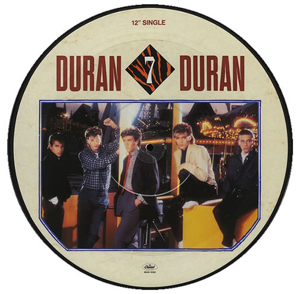 Duran Duran The Reflex US 12" vinyl picture disc (12 inch picture record) SEAX-12352