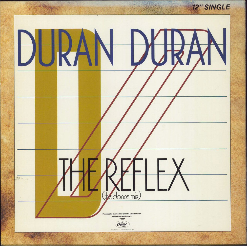 Duran Duran The Reflex US 12" vinyl single (12 inch record / Maxi-single)