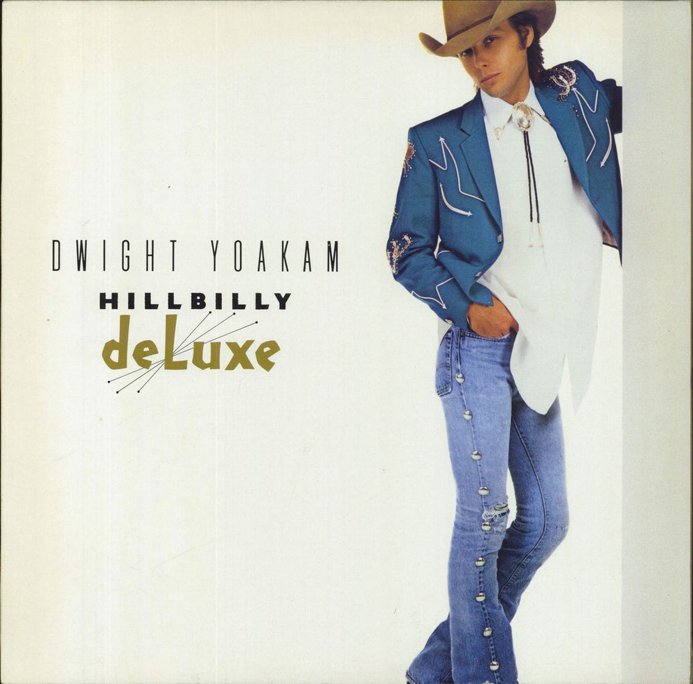 Dwight Yoakam Hillbilly Deluxe German vinyl LP album (LP record) 925567-1