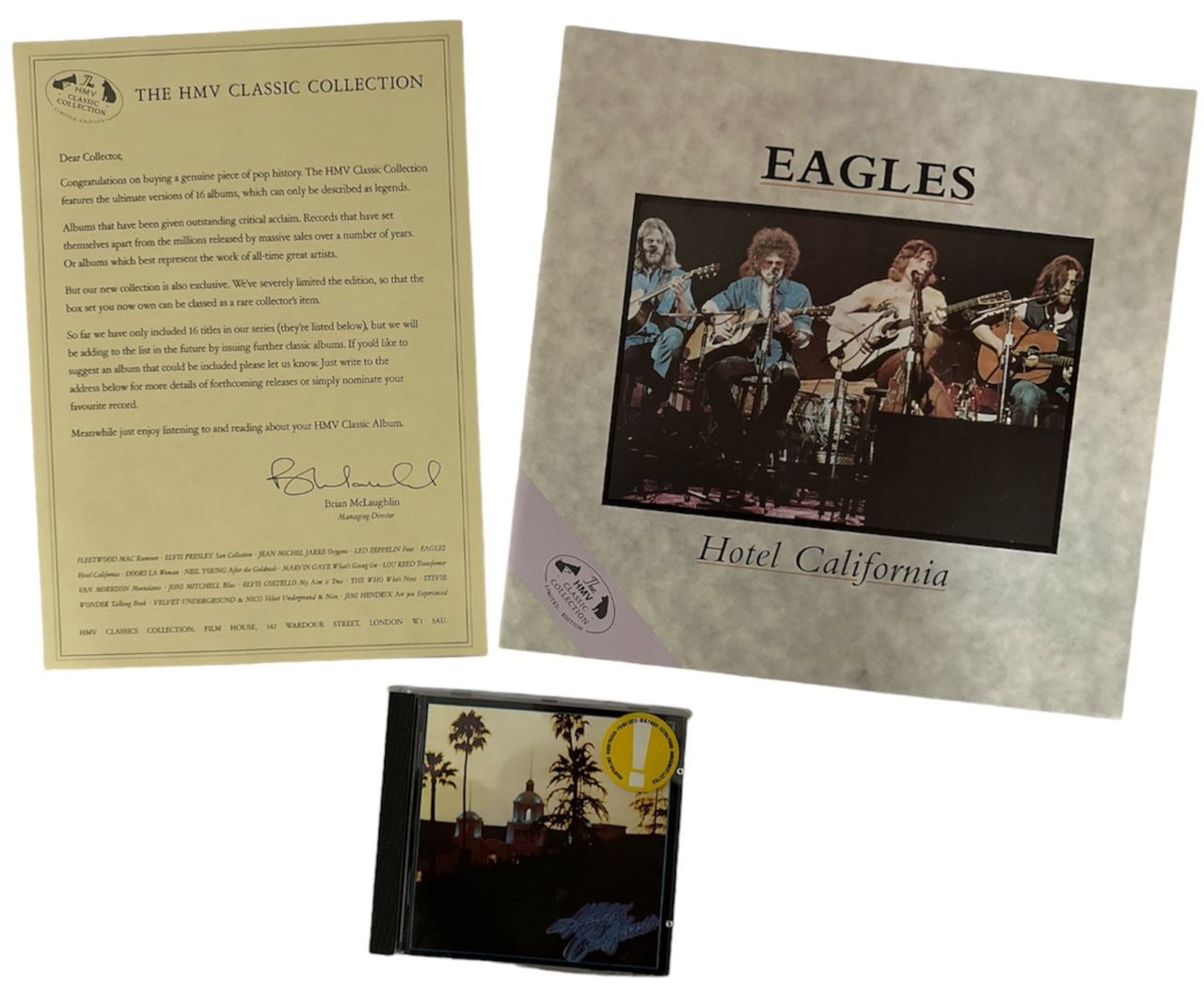 Eagles Hotel California - CD Box UK Cd album box set — RareVinyl.com