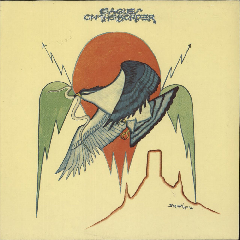 Eagles On The Border German vinyl LP album (LP record) AS43005