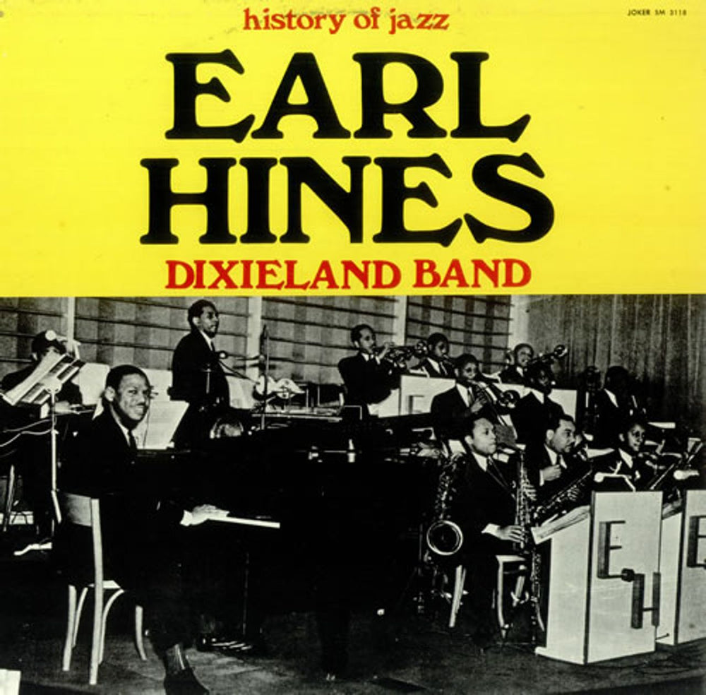 Earl Hines Earl Hines' Dixieland Band Italian vinyl LP album (LP record) SM3118