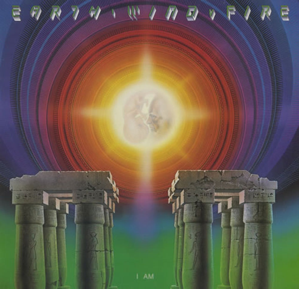 Earth Wind & Fire I Am UK vinyl LP album (LP record) 32656