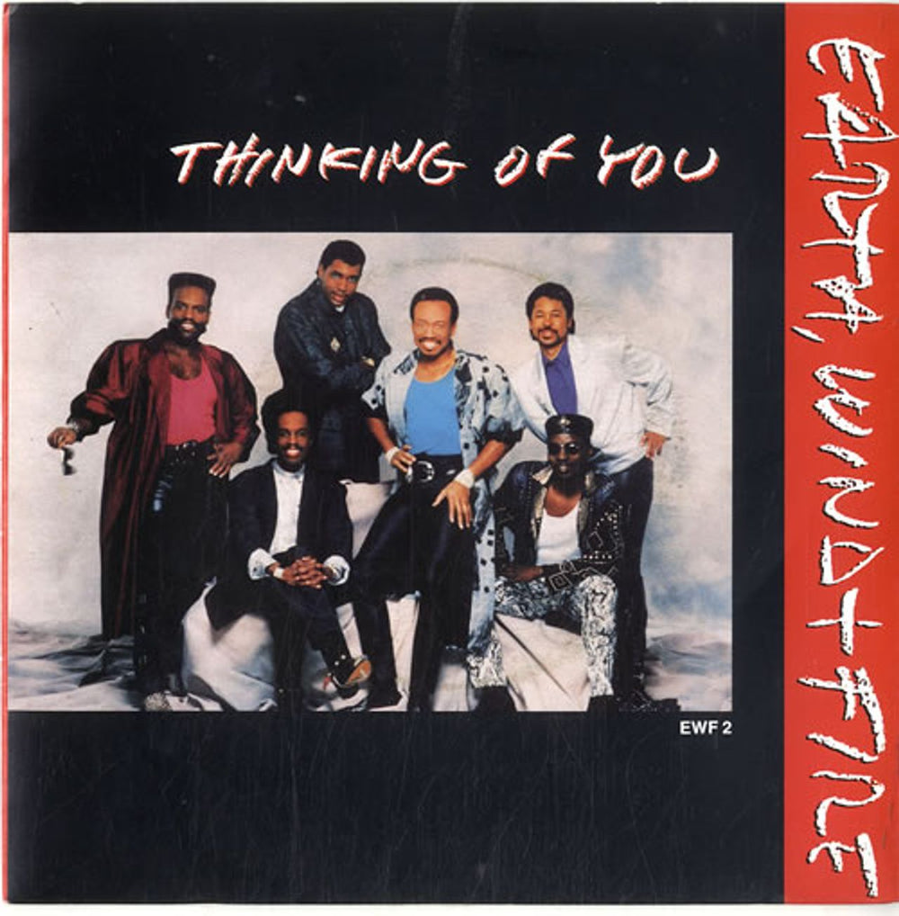 Earth Wind & Fire Thinking Of You UK 7" vinyl single (7 inch record / 45) EWF2