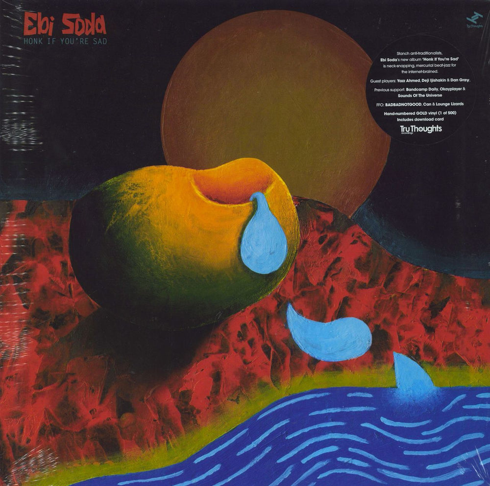 Ebi Soda Honk If You're Sad - Gold Vinyl - Sealed UK 2-LP vinyl record set (Double LP Album) TRULP424X