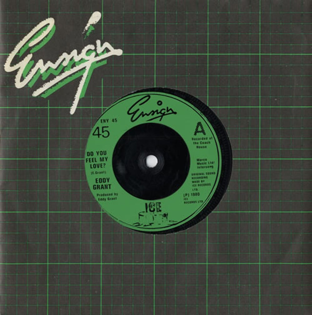 Eddy Grant Do You Feel My Love? UK 7" vinyl single (7 inch record / 45) ENY45