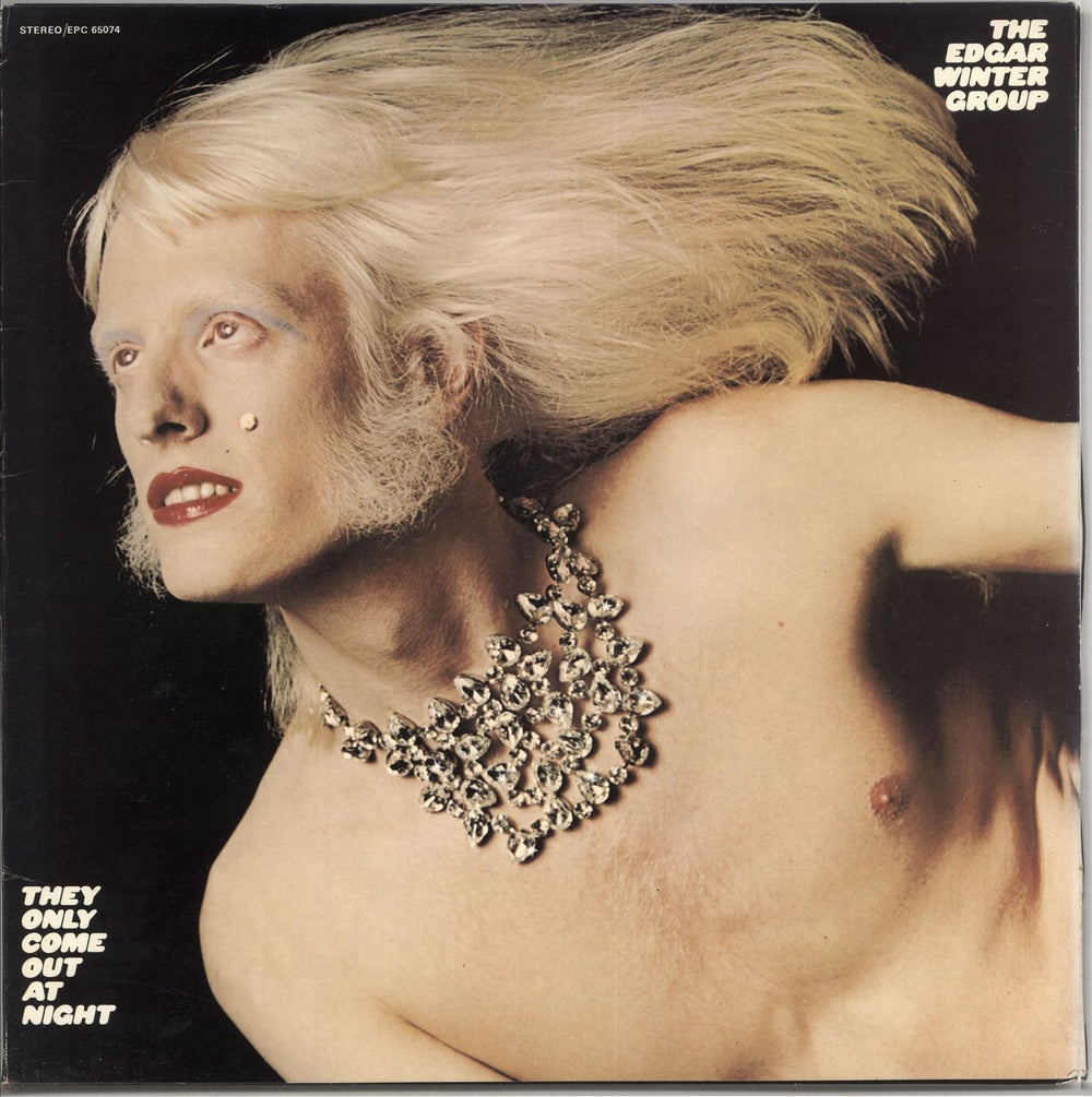 Edgar Winter They Only Come Out At Night - gatefold p/s UK vinyl LP album (LP record) EPC65074