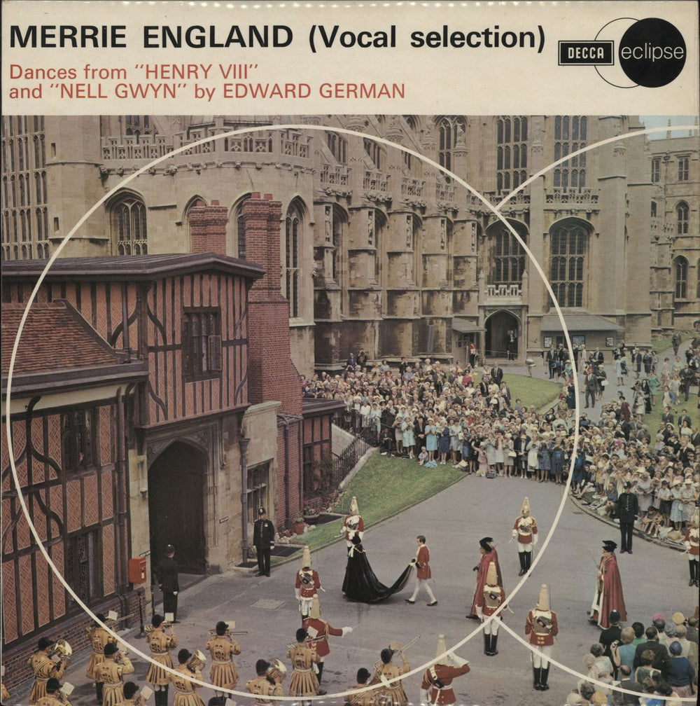 Edward German Merrie England (Vocal Selection) UK vinyl LP album (LP record) ECS2006