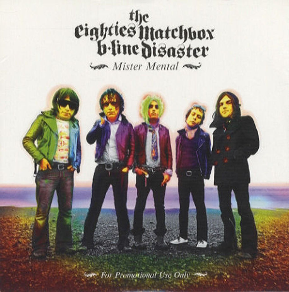 Eighties Matchbox B-Line Disaster  Mister Mental UK Promo CD single (CD5 / 5") MCSTDJ40353